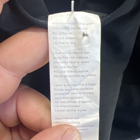 NWT Fabletics Low‎ Back One Piece Black Swimsuit 4X (22-24) - Picture 10 of 11